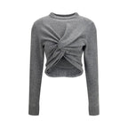 Gray Wool Oves Aries Sweatshirt
