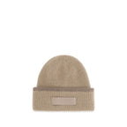 Beige Alpaca Vicugna Pacos Beanie