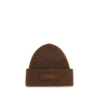 Brown Alpaca Vicugna Pacos Beanie