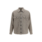Brown Wool Oves Aries Full-Length Jacket