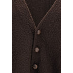 Brown Wool Oves Aries Cardigan