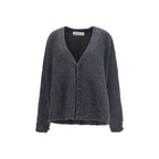 Gray Wool Oves Aries Cardigan