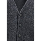 Gray Wool Oves Aries Cardigan