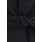Black Wool Oves Aries Full-Length Jacket