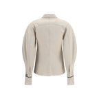 Beige Cotton Shirt