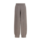 Gray Wool Oves Aries Casual Pants
