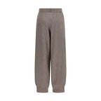 Gray Wool Oves Aries Casual Pants