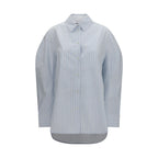 Blue Cotton Dress Shirt