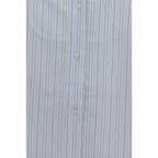 Blue Cotton Dress Shirt