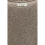 Beige Cashmere Sweater