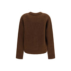 Brown Alpaca Vicugna Pacos Cardigan