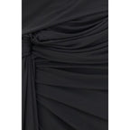 Black Viscose Cocktail Dress