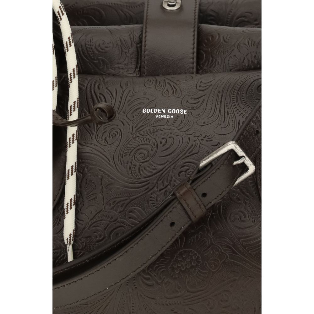 Brown Calf Leather Bos Taurus Handbag