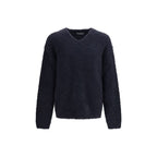 Blue Marabou Sweatshirt