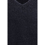 Blue Marabou Sweatshirt