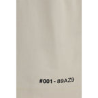 Beige Cotton Sportswear