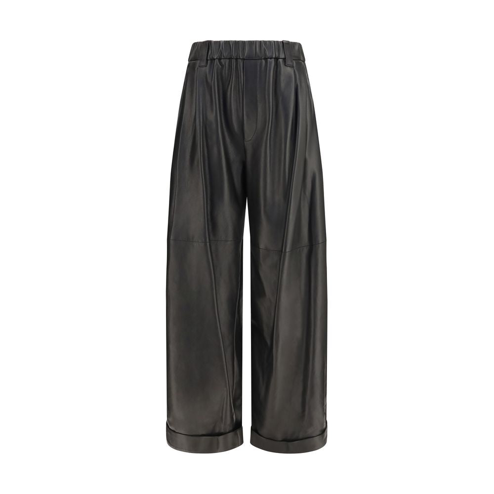 Black Leather Pants