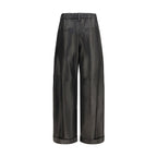Black Leather Pants
