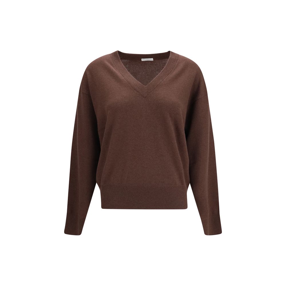 Brown Cashmere Sweater