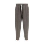Bicolor Cashmere Athletic Pants