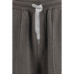 Bicolor Cashmere Athletic Pants