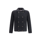 Gray Cashmere Cardigan