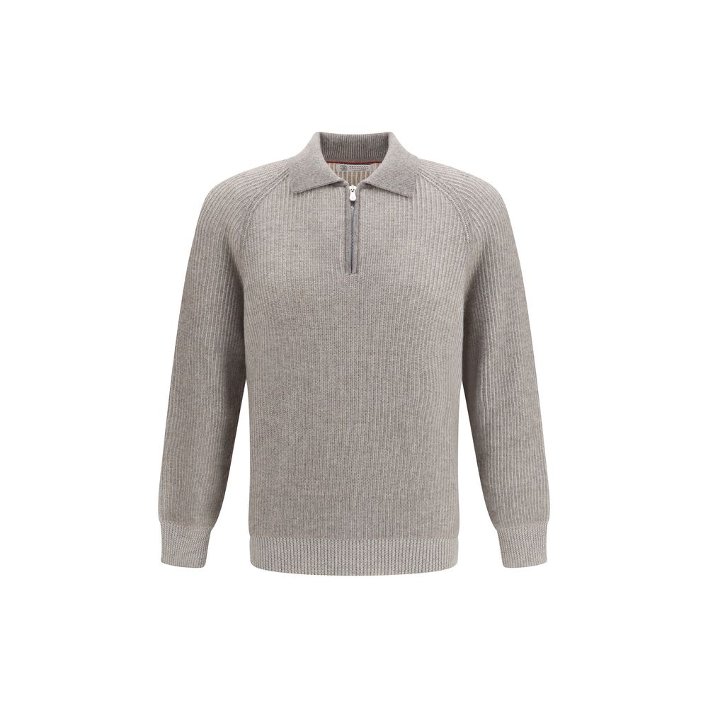 Gray Cashmere Sweater