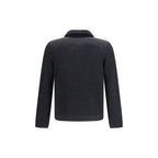 Gray Cashmere Cardigan