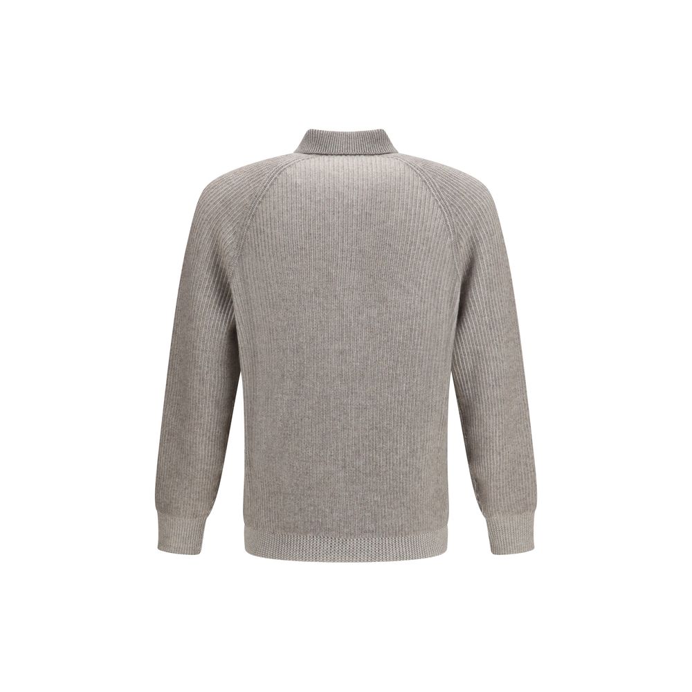 Gray Cashmere Sweater