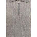 Gray Cashmere Sweater