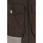 Brown Cotton Bomber