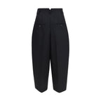 Black Wool Oves Aries Dress Pants