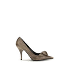 Brown Calf Leather Bos Taurus High Heel Pumps