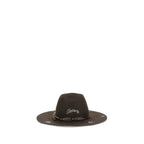 Brown Wool Oves Aries Fedora