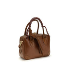 Brown Calf Leather Bos Taurus Handbag