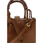 Brown Calf Leather Bos Taurus Handbag