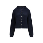 Blue Cashmere Cardigan