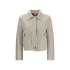 Beige Wool Oves Aries Jacket