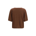 Brown Cashmere Sweatshirt