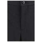 Black Wool Oves Aries Two-Piece Suit