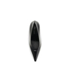 Black Goatskin High Heel Pumps