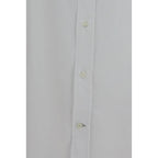White Cotton Dress Shirt