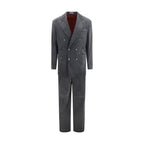 Gray Cotton Suit