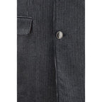 Gray Cotton Suit