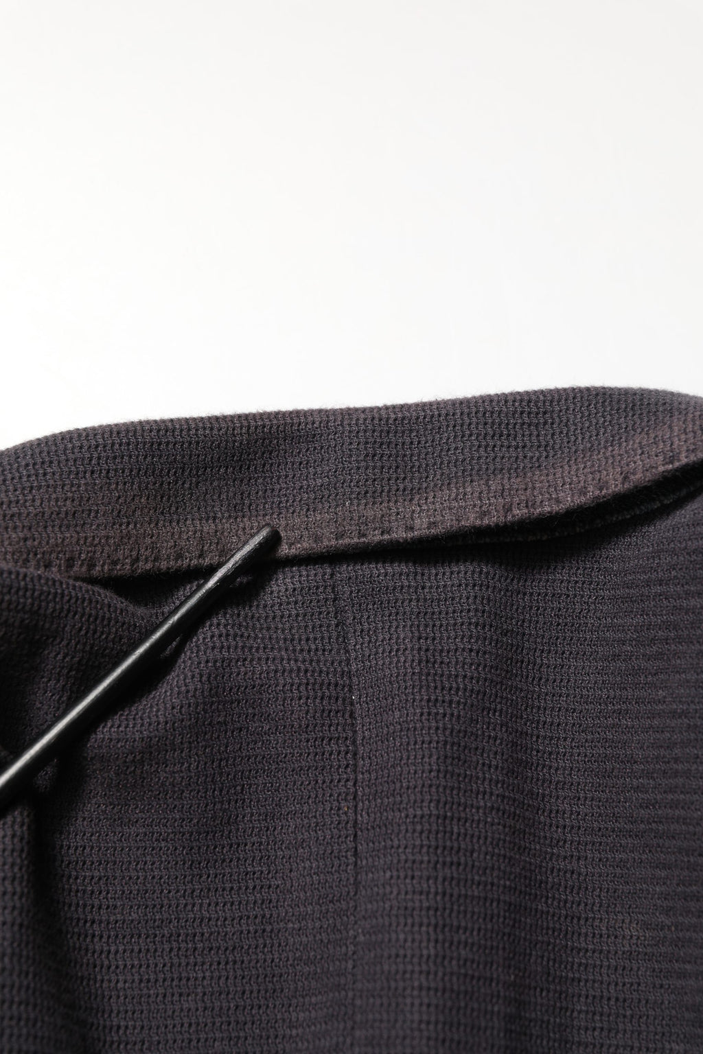 Dark Gray Cotton Men Single Breasted Jacket