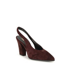 Bordeaux Calf Leather Bos Taurus High Heel Pumps