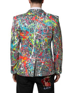 Multicolor SICILIA 2 Buttons Jacket Suit