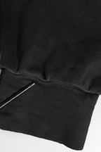 Black Cotton DG Shield Hooded Sweatshirt Sweater