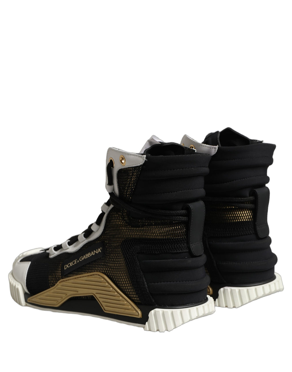 Black Gold NS1 High Top Sneakers Shoes
