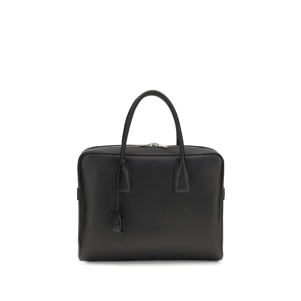 Black Calf Leather Bos Taurus Handbag